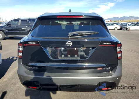 2025 Nissan Kicks Sr z USA, uszkodzony, nr VIN 3N8AP6DBXSL322945